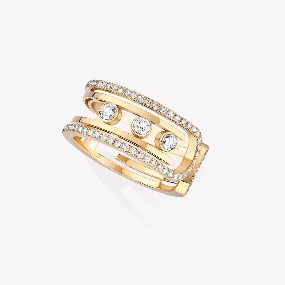 [⭐Maelin]Move 10th Diamond Ring in Gold