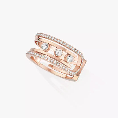 [⭐Maelin]Move 10th Diamond Ring in Gold