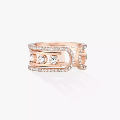 [⭐Maelin]Move 10th Diamond Ring in Gold