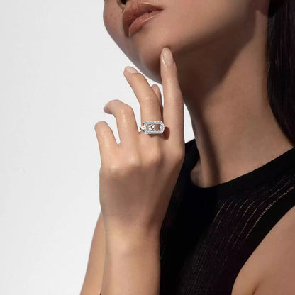 [⭐Maelin]So Move Pave_-Set Diamond Ring