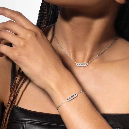 [⭐Maelin]Pavé Baby Move Diamond Bracelet