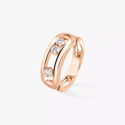 [⭐Maelin] MoveGold Diamond Ring