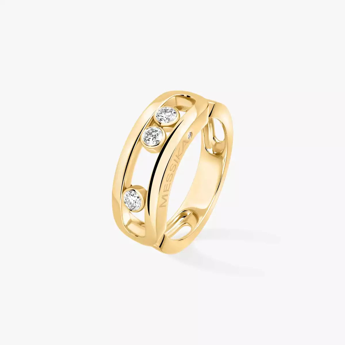 [⭐Maelin] MoveGold Diamond Ring