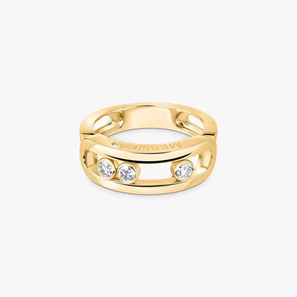 [⭐Maelin] MoveGold Diamond Ring