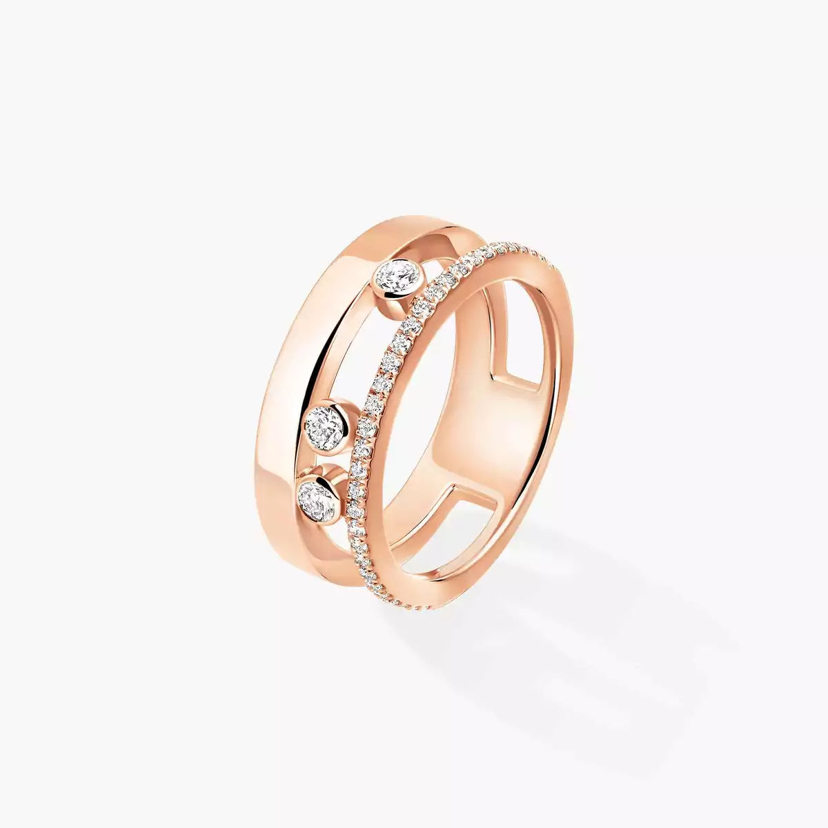 [⭐Maelin]Move Romane Diamond Ring