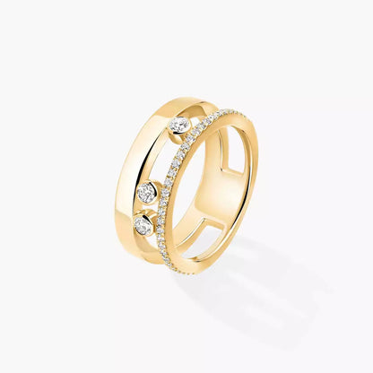 [⭐Maelin]Move Romane Diamond Ring