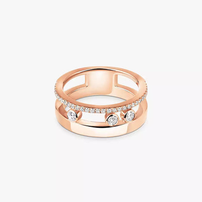 [⭐Maelin]Move Romane Diamond Ring