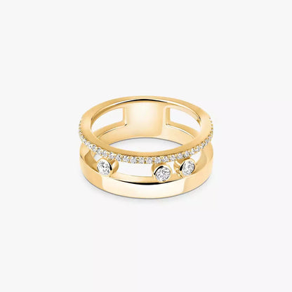 [⭐Maelin]Move Romane Diamond Ring