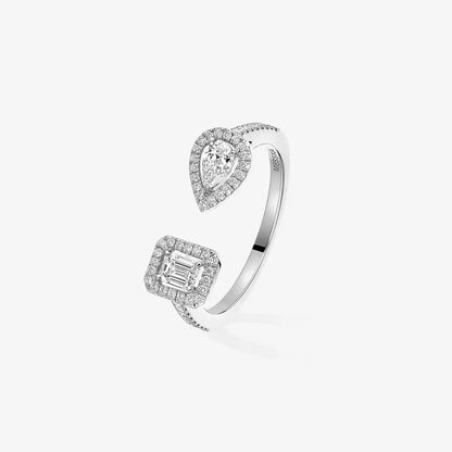 [⭐Maelin]My Twin Toi Gold Diamond Ring