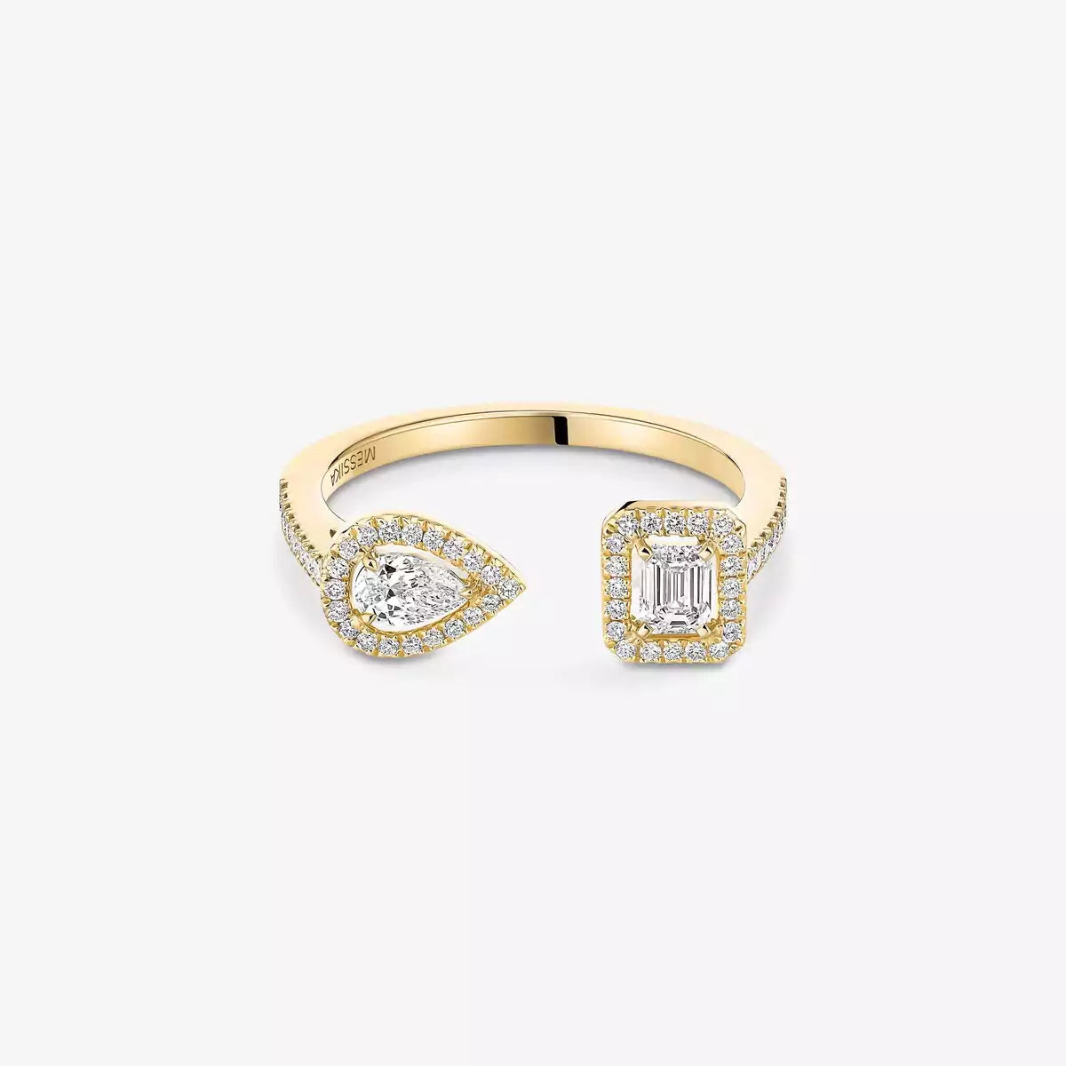 [⭐Maelin]My Twin Toi Gold Diamond Ring