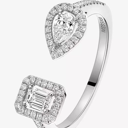 [⭐Maelin]My Twin Toi Gold Diamond Ring