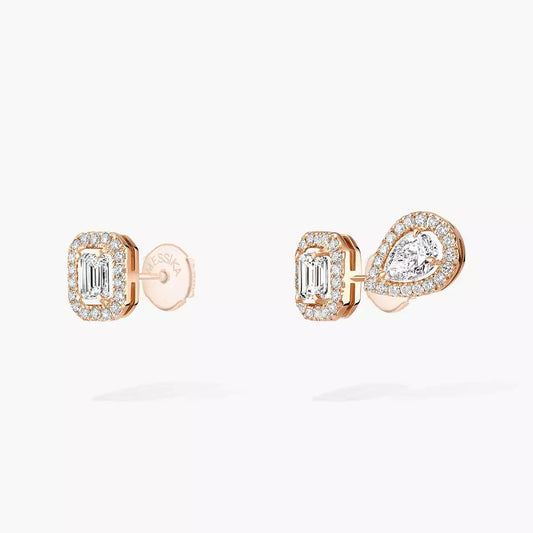 [⭐Maelin]Diamond Earrings 0,10ct My Twin 1+2