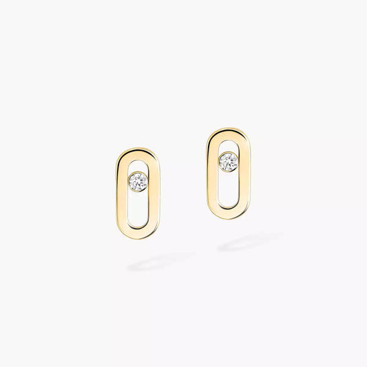 [⭐Maelin]Move Uno Diamond Stud Earrings