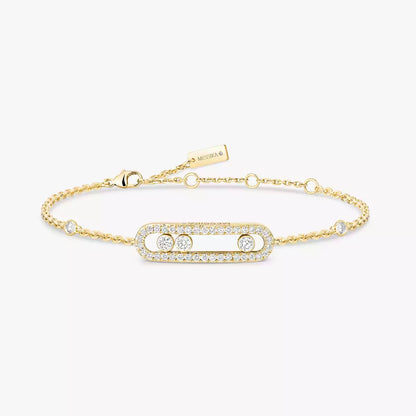 [⭐Maelin]Pavé Baby Move Diamond Bracelet