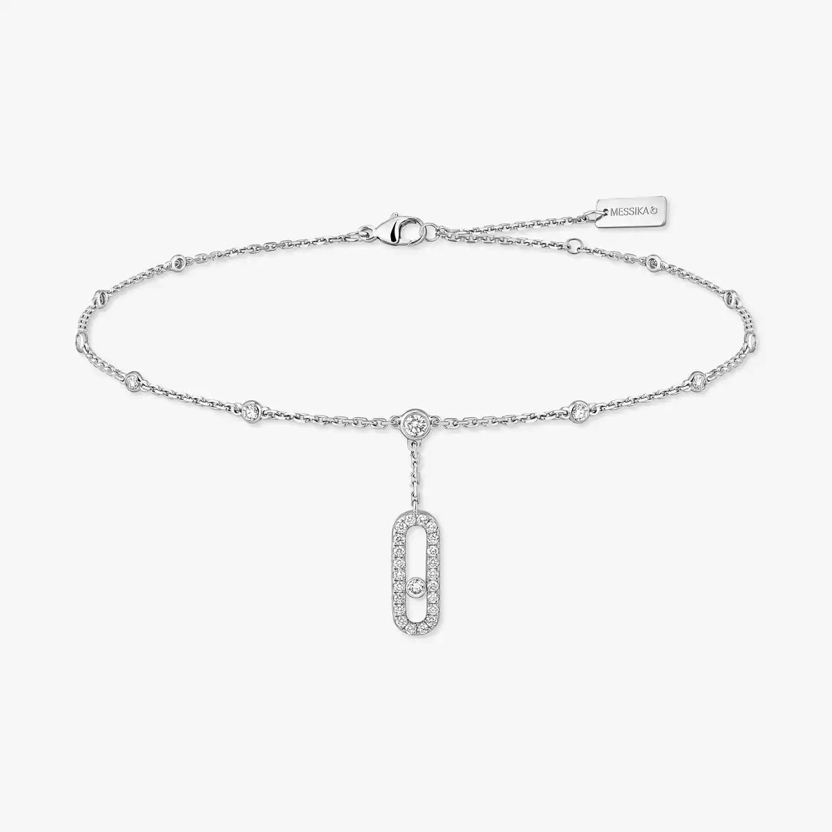 [⭐Maelin] Move Uno pavé ankle bracelet
