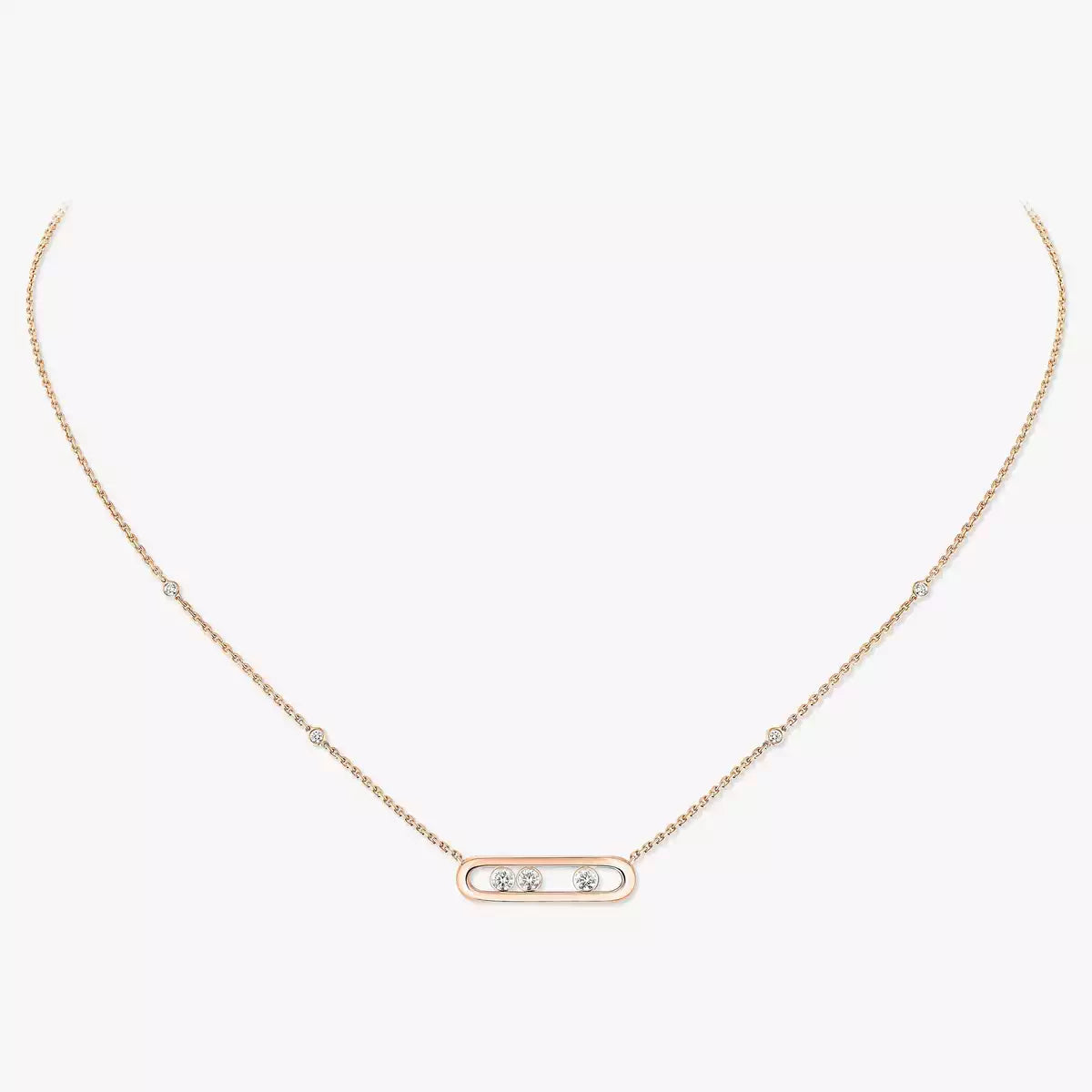 [⭐Maelin] Baby Move Gold Diamond Necklace
