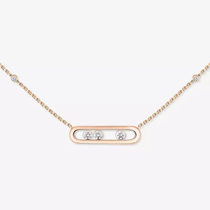 [⭐Maelin] Baby Move Gold Diamond Necklace