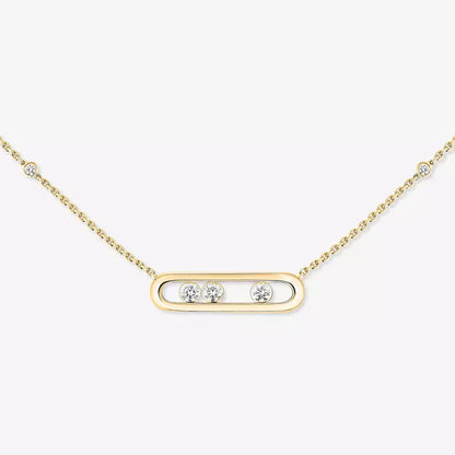 [⭐Maelin] Baby Move Gold Diamond Necklace