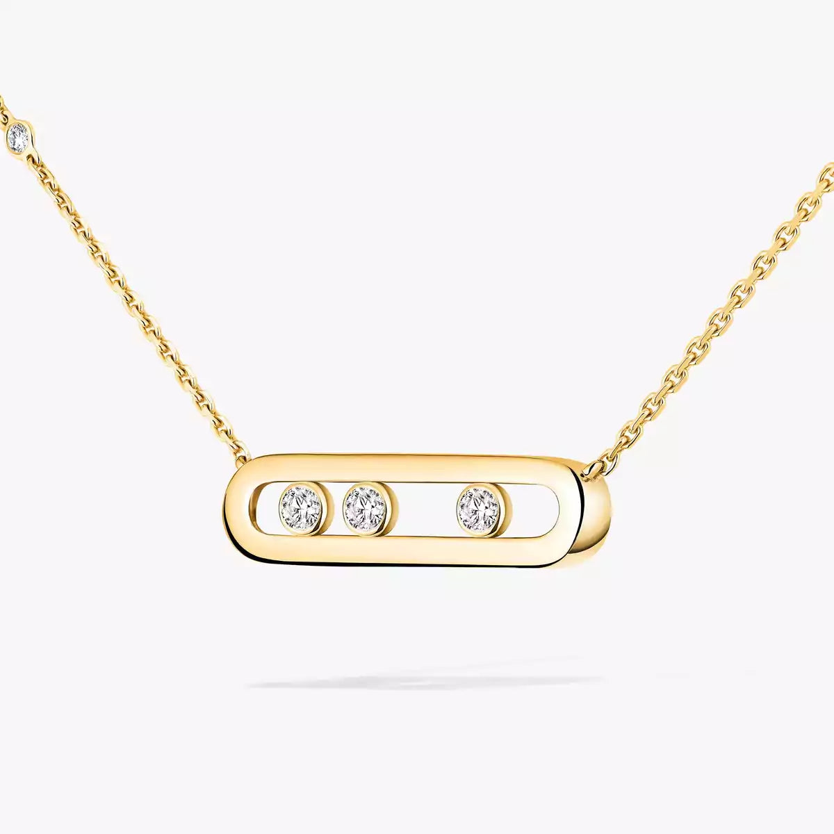 [⭐Maelin] Baby Move Gold Diamond Necklace