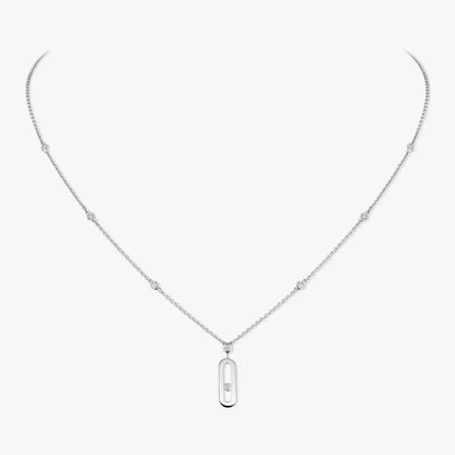 [⭐Maelin] Move Uno Gold Diamond Long Necklace
