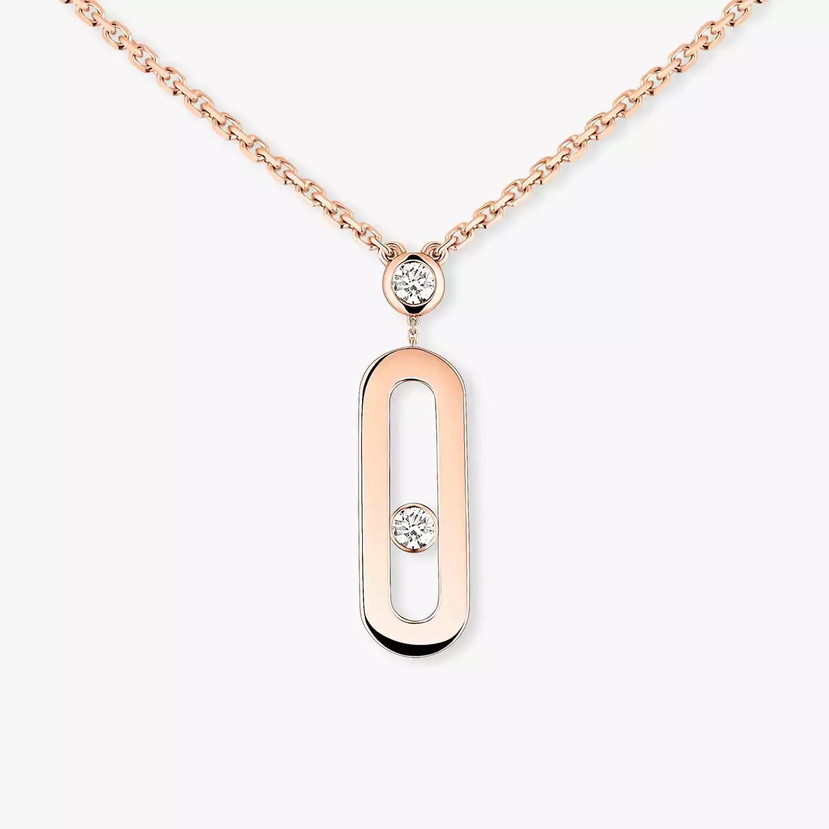 [⭐Maelin] Move Uno Gold Diamond Long Necklace