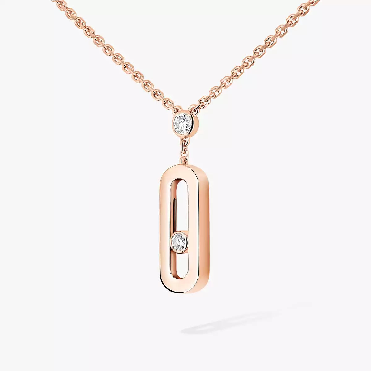[⭐Maelin] Move Uno Gold Diamond Long Necklace
