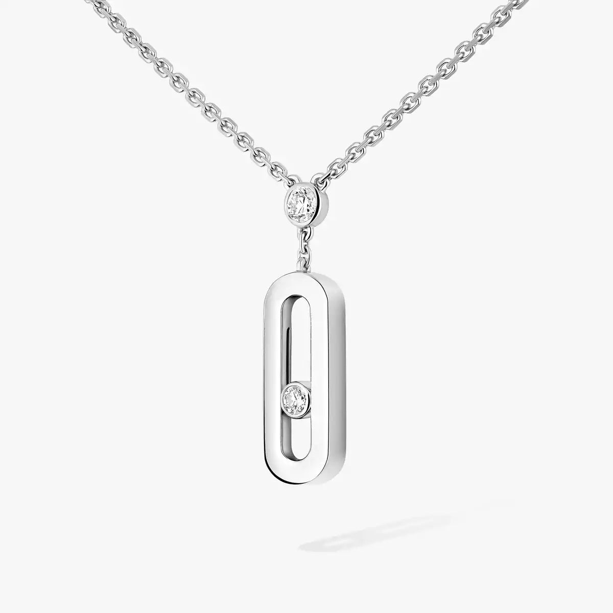 [⭐Maelin] Move Uno Gold Diamond Long Necklace