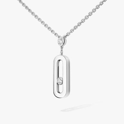 [⭐Maelin] Move Uno Gold Diamond Long Necklace