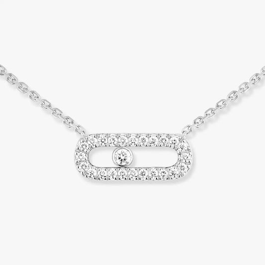 [⭐Maelin]Diamond Necklace Move Uno