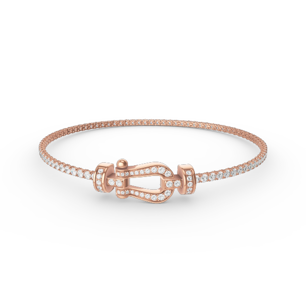 [⭐Maelin]FORCE  HORSESHOE  DIAMOND TENNIS BRACELET