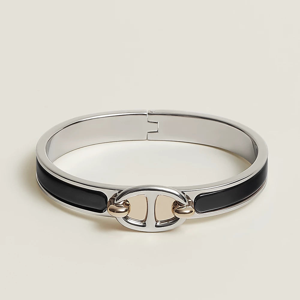 [⭐Maelin]CLIC CHAINE SILVER BRACELET