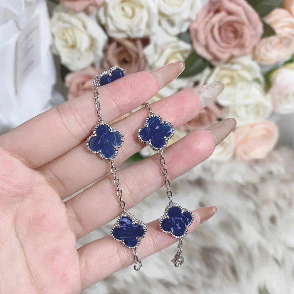 [⭐Maelin]CLOVER 5 MOTIF PIETERSITE BRACELET COLLECTION
