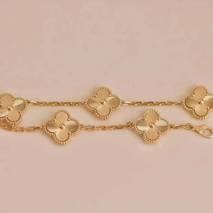 [⭐Maelin] CLOVER 5 MOTIF LASER BRACELET COLLECTION
