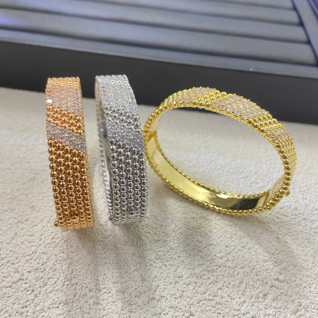 [⭐Maelin]  FIVE-ROW DIAMOND BRACELET