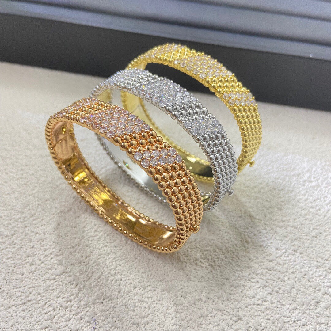 [⭐Maelin]  FIVE-ROW DIAMOND BRACELET