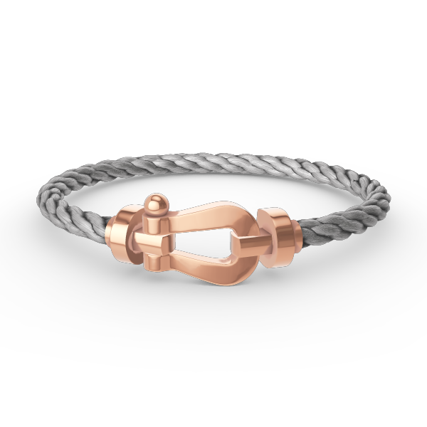 [⭐Maelin]FORCE LARGE HORSESHOE NO DIAMOND BRACELET ROSE GOLD