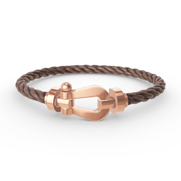 [⭐Maelin]FORCE LARGE HORSESHOE NO DIAMOND BRACELET ROSE GOLD