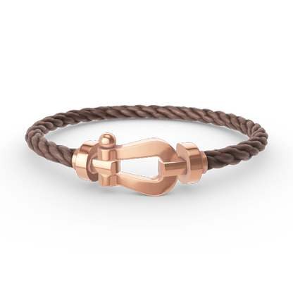 [⭐Maelin]FORCE LARGE HORSESHOE NO DIAMOND BRACELET ROSE GOLD