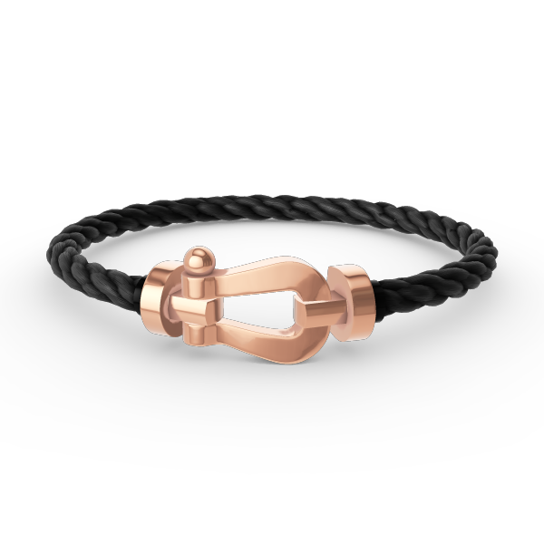 [⭐Maelin]FORCE LARGE HORSESHOE NO DIAMOND BRACELET ROSE GOLD