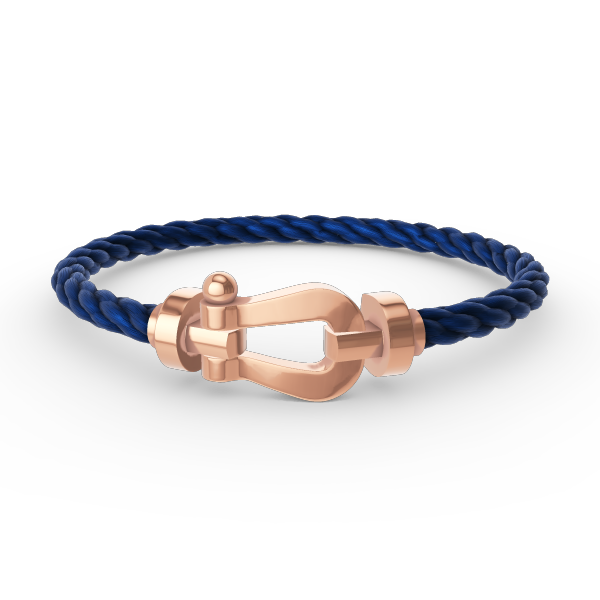 [⭐Maelin]FORCE LARGE HORSESHOE NO DIAMOND BRACELET ROSE GOLD