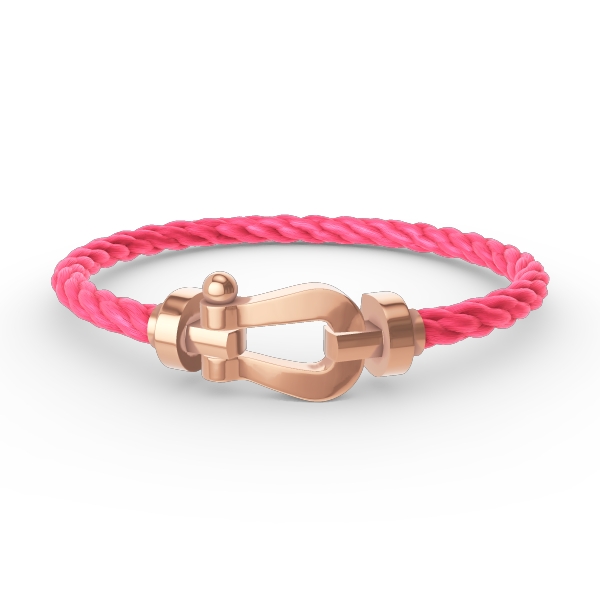 [⭐Maelin]FORCE LARGE HORSESHOE NO DIAMOND BRACELET ROSE GOLD