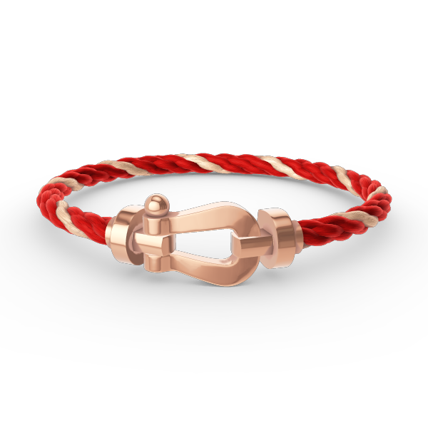 [⭐Maelin]FORCE LARGE HORSESHOE NO DIAMOND BRACELET ROSE GOLD
