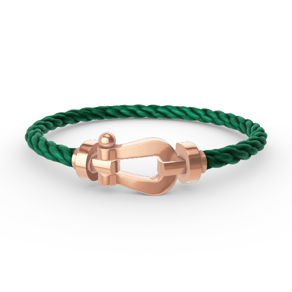 [⭐Maelin]FORCE LARGE HORSESHOE NO DIAMOND BRACELET ROSE GOLD