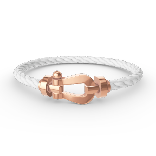 [⭐Maelin]FORCE LARGE HORSESHOE NO DIAMOND BRACELET ROSE GOLD