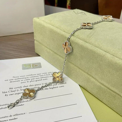 [⭐Maelin] CLOVER 5 MOTIF LASER BRACELET COLLECTION