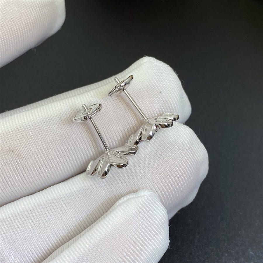 [⭐Maelin]FRIVOLE MINI SILVER FLOWER EARRINGS
