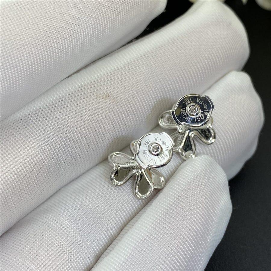 [⭐Maelin]FRIVOLE MINI SILVER FLOWER EARRINGS