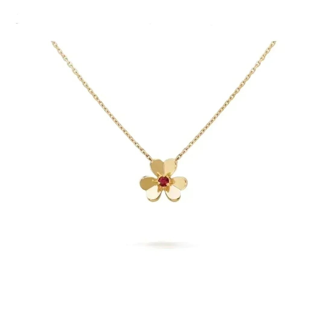[⭐Maelin]FRIVOLE GOLD FLOWER NECKLACE