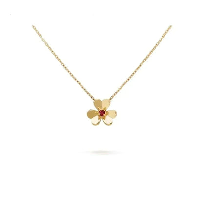 [⭐Maelin]FRIVOLE GOLD FLOWER NECKLACE