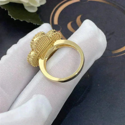 [⭐Maelin]CLOVER WHITE MOP RING